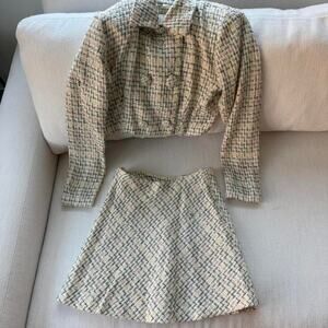 Alyn paige tweed skirt suit